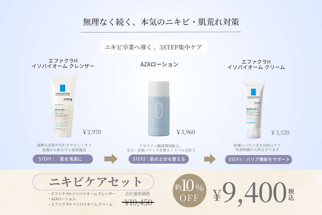 「ニキビケアセット」発売のお知らせ
