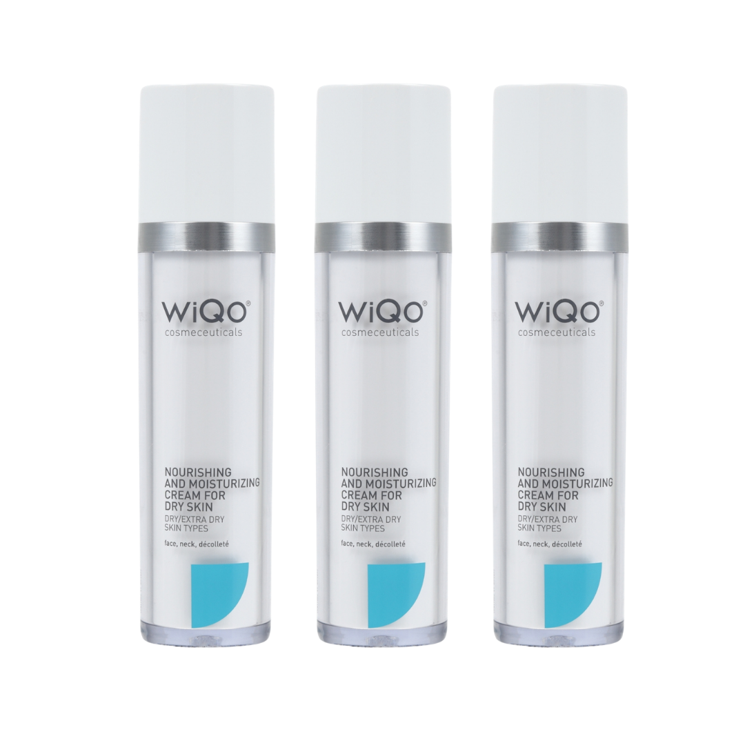 WiQo 保湿ナリシングクリーム３本セット